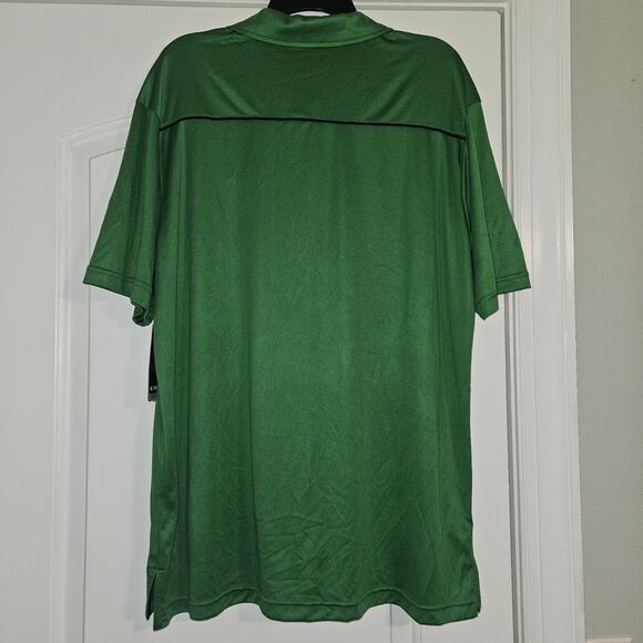Colosseum North Texas Mean Green Short Sleeve Polo Shirt Men's Size XL NWT - Picture 2 of 8